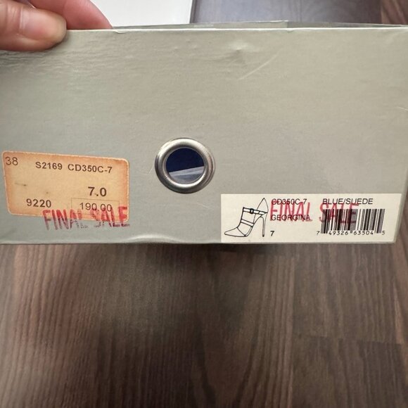 Charles David Women's Stiletto Heels Royal Blue - Picture 10 of 10